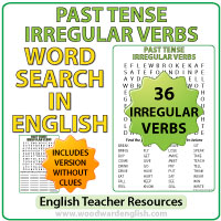 Past Tense Irregular Verbs List English Grammar Verbos